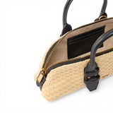 Borsa piccola a mano Escape Bag Horizontal in rafia