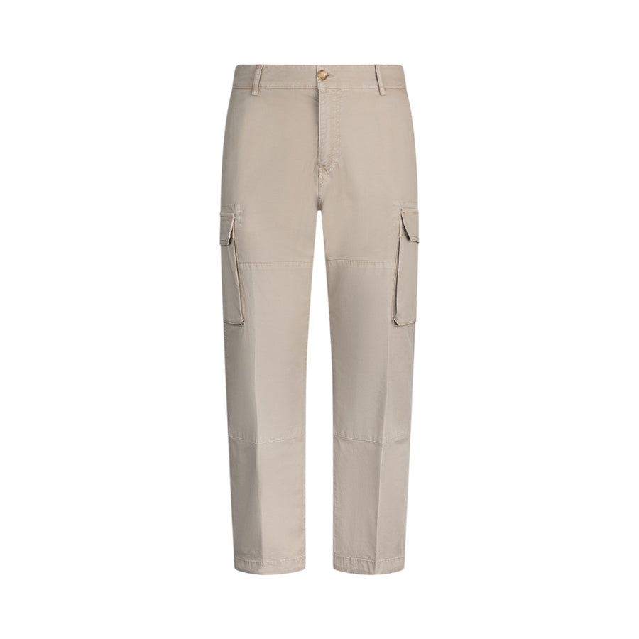 Pantaloni cargo beige