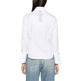 Camicia donna in cotone a righe
