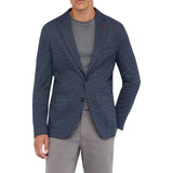 Blazer uomo pied de poule in cotone