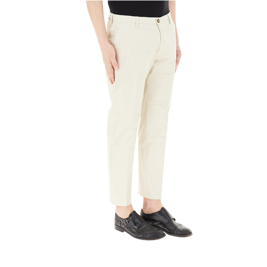 Pantaloni Uomo Regular-Fit Rasatello QB24
