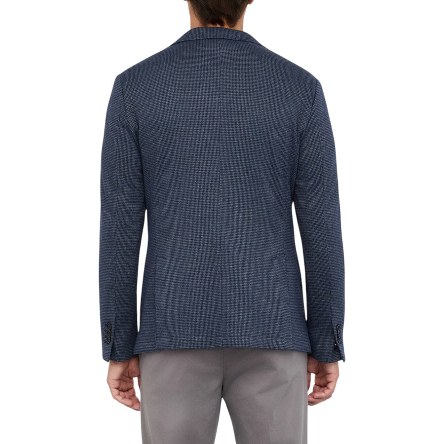 Blazer uomo pied de poule in cotone