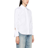 Camicia donna in cotone a righe