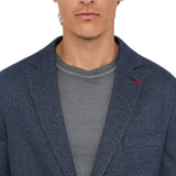 Blazer uomo pied de poule in cotone