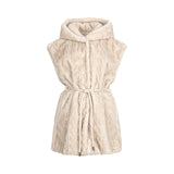Gilet donna con cappuccio