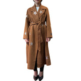 Cappotto donna con applicazioni