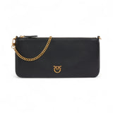 Horizontal Flat Bag in pelle