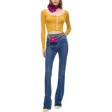 Jeans Donna flare fit cinque tasche
