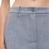 Pantaloni donna sartoriali dritti in tessuto stretch