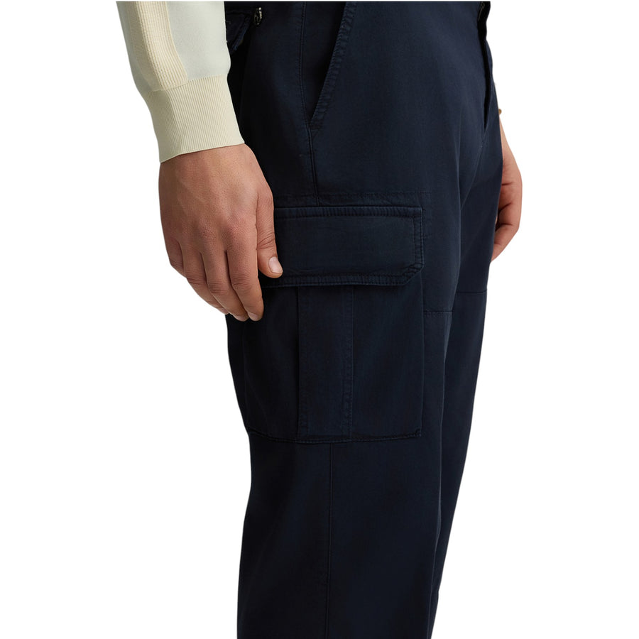 Pantaloni cargo blu