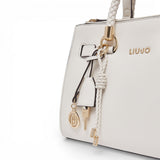 Borsa donna satchel piccola con charms