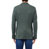 Blazer uomo pied de poule in cotone