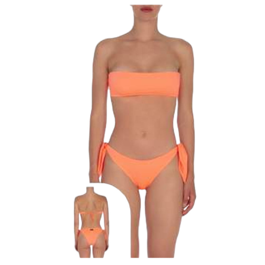 Bikini fascia con slip regolabile donna