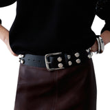 Cintura donna  bustier con borchie