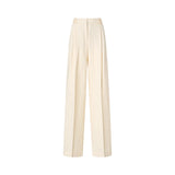 Pantaloni donna dritti con piega stirata