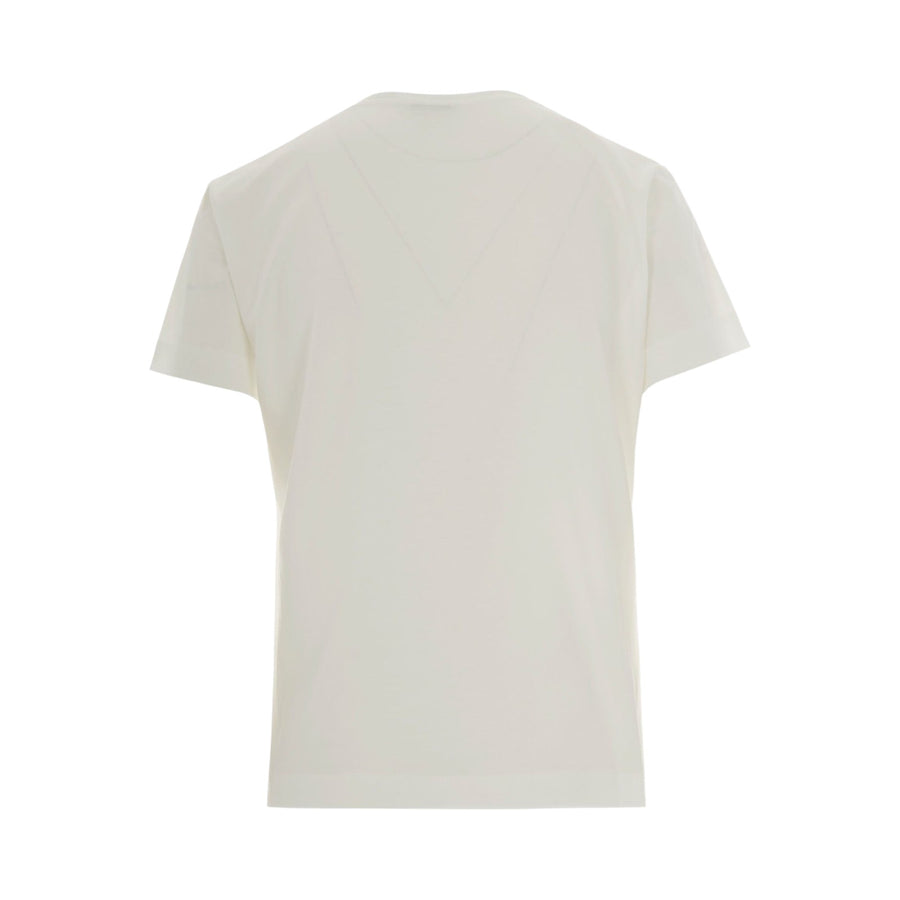 T-shirt donna con ricamo logo Love Birds in cristalli