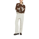 Maglione donna in misto lana