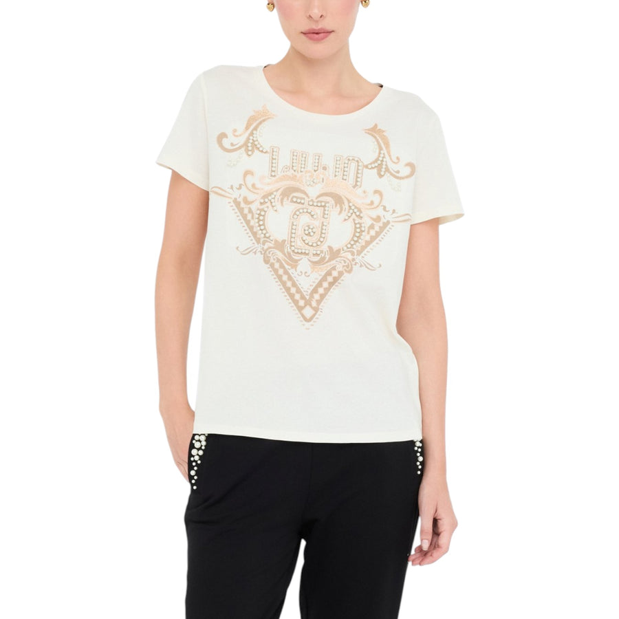 T-shirt donna in cotone