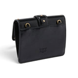 Portacarte donna Love Pocket in pelle con tracolla a catena