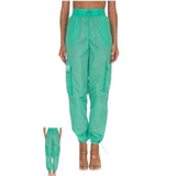 Pantalone cargo made up donna