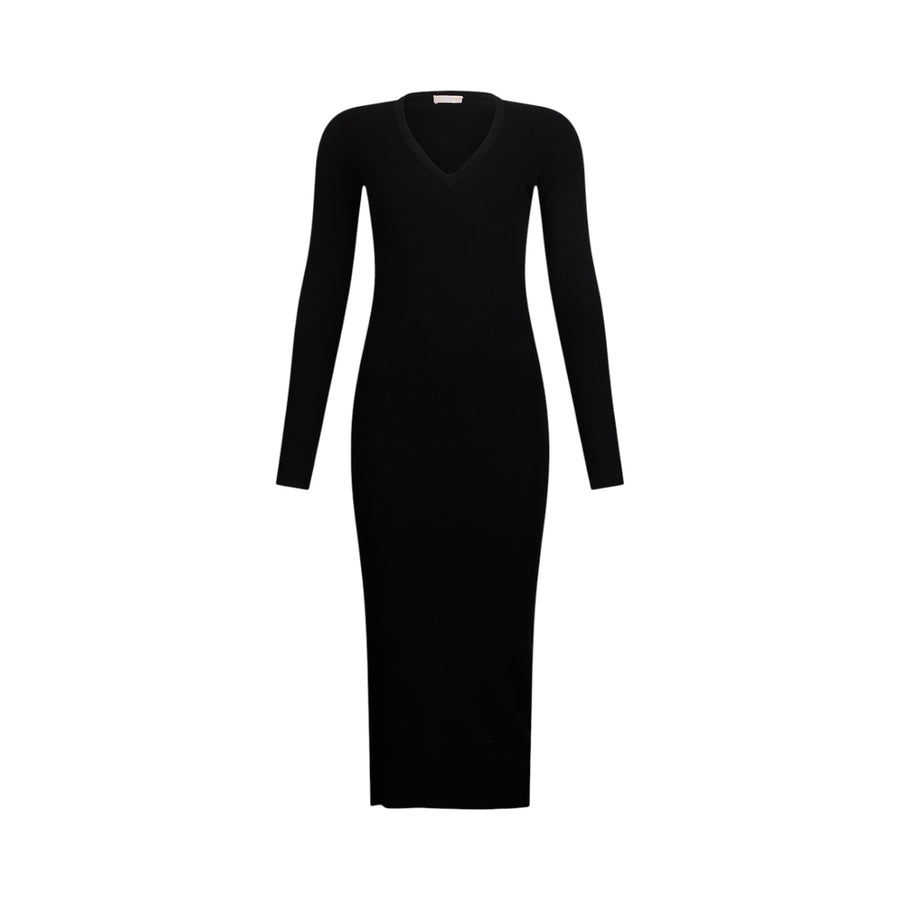 Abito donna in maglia con castoni gioiello