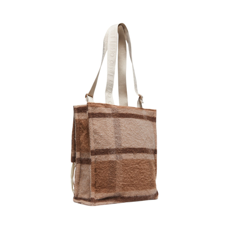 Shopping bag donna in misto lana