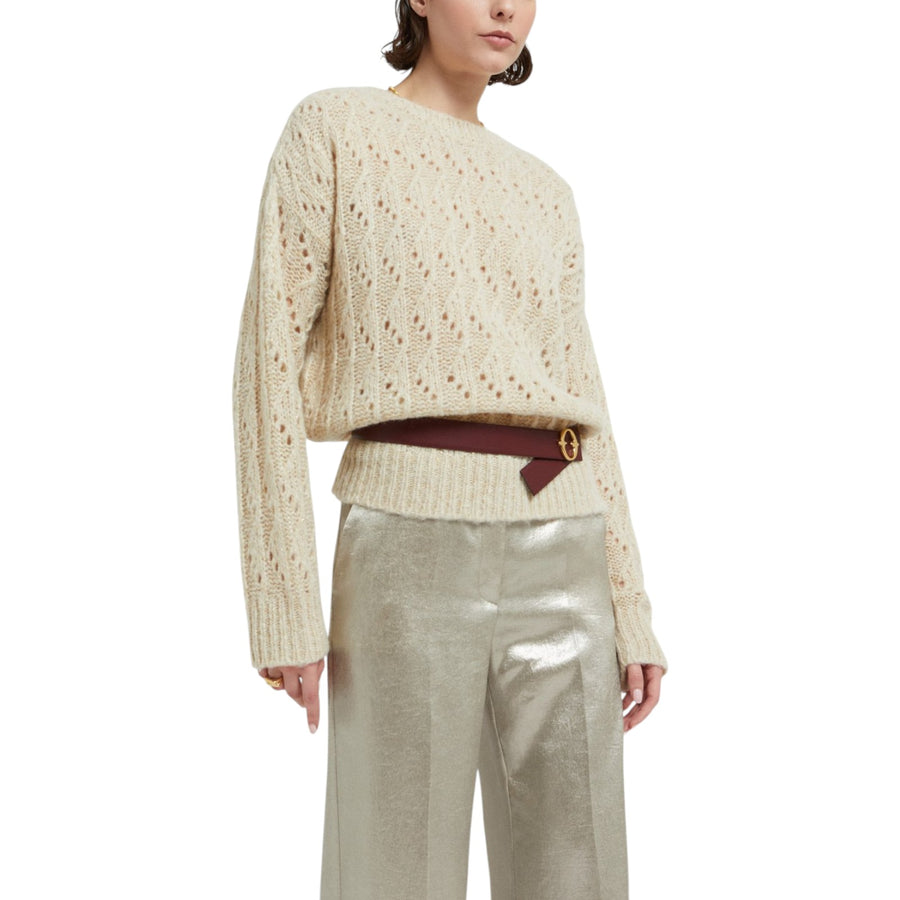 Maglia donna traforata