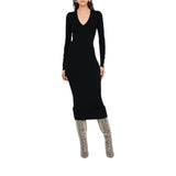 Abito donna in maglia con castoni gioiello