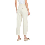 Pantaloni donna balloon con bottone gioiello