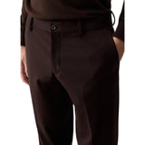 Pantaloni slim fit in jersey