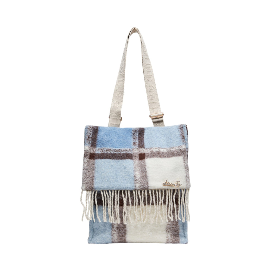 Shopping bag donna in misto lana