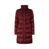 Piumino donna lungo semilucido