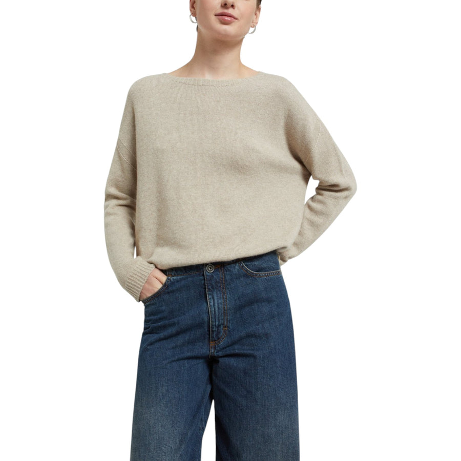 Maglia donna in misto lana