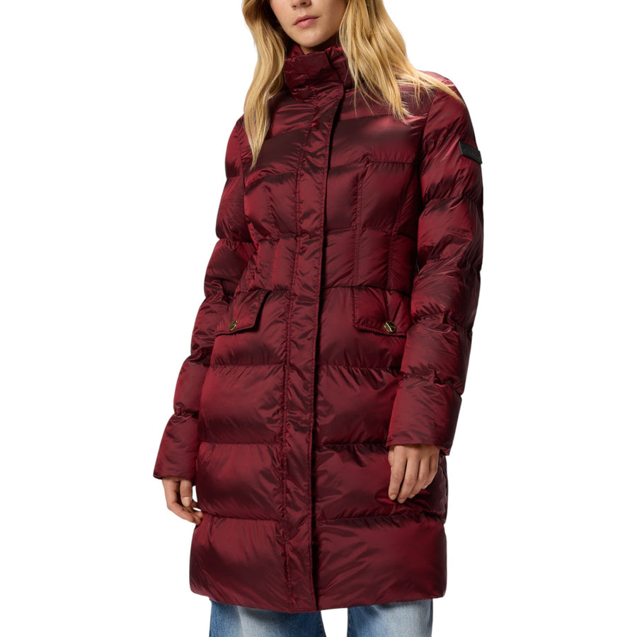 Piumino donna lungo semilucido