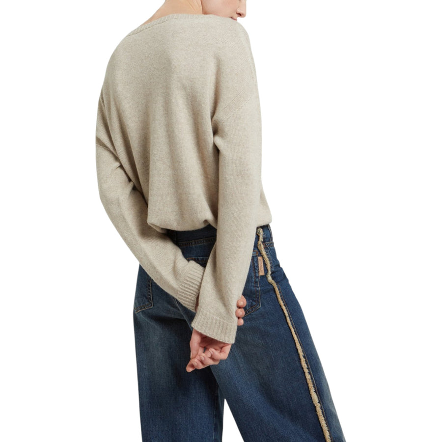 Maglia donna in misto lana