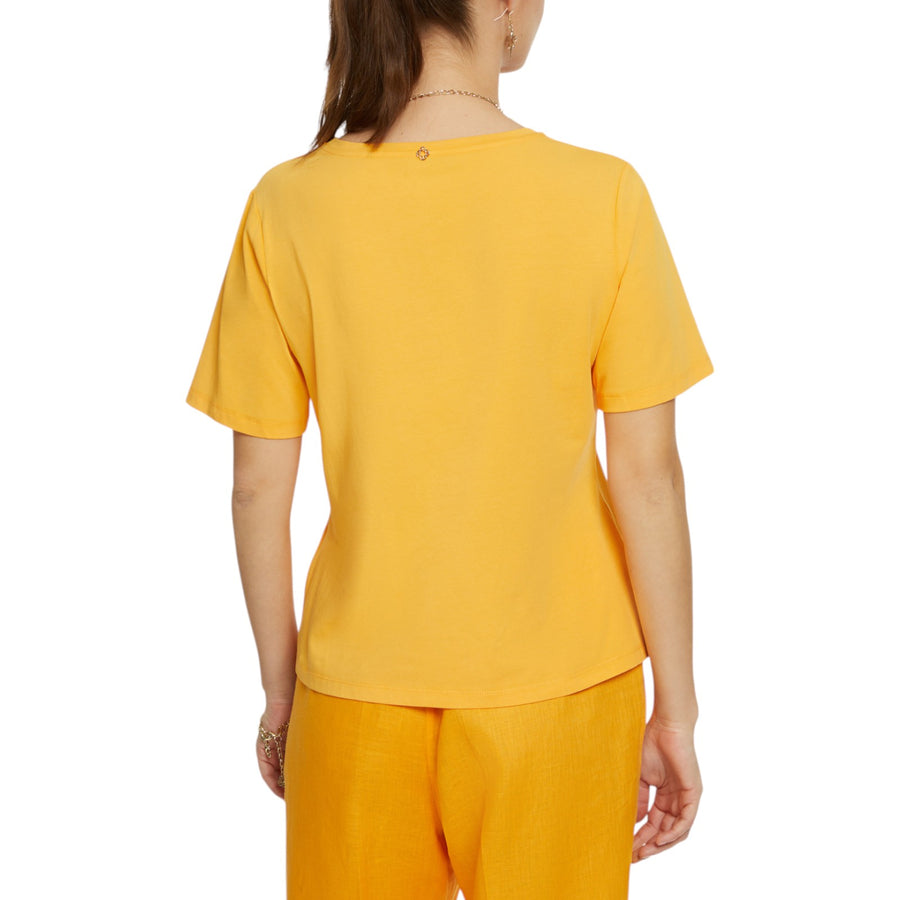 T-shirt donna con ricamo