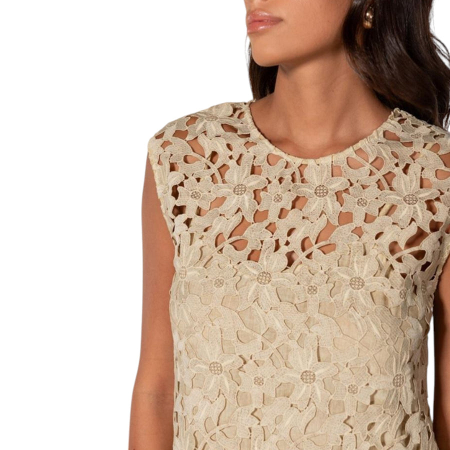 Abito donna corto macrame