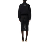 Bomber donna in maglia di lana