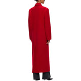 Cappotto Donna lungo doppiopetto in misto lana