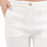 Pantaloni donna Pinko in lino e viscosa