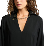 Abito donna con collana Monogram