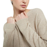 Maglia donna in misto lana