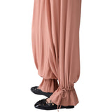 Pantaloni donna ampi con coulisse