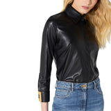 Camicia donna con logo gioiello