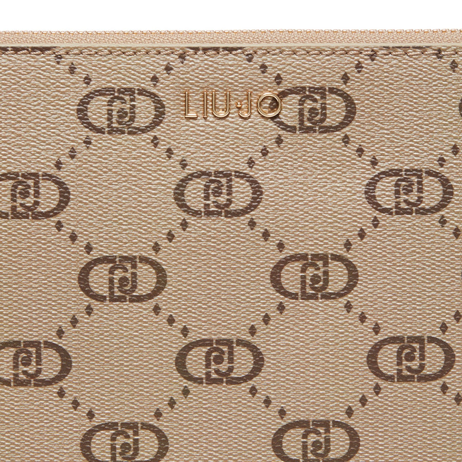 Pochette donna con logo