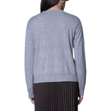 Maglia girocollo in misto lana