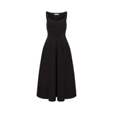 Abito donna longuette in cotone tecnico