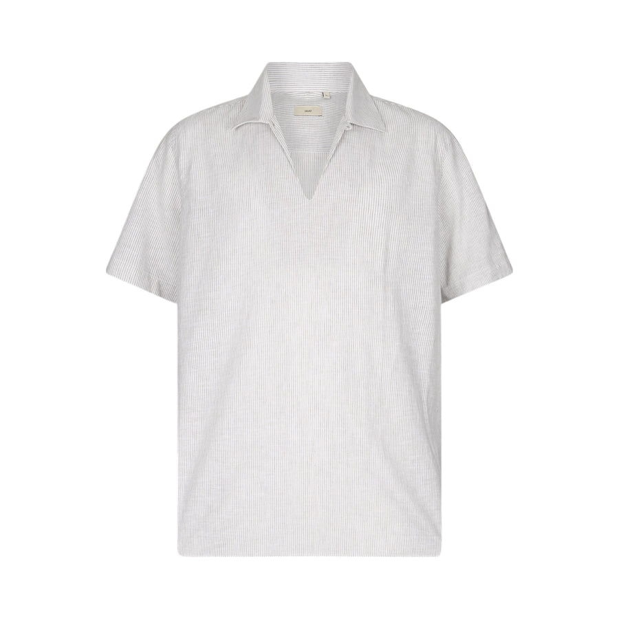 Polo uomo in lino e cotone