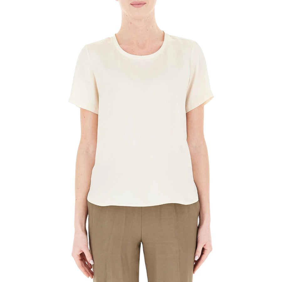 T-shirt donna in satin