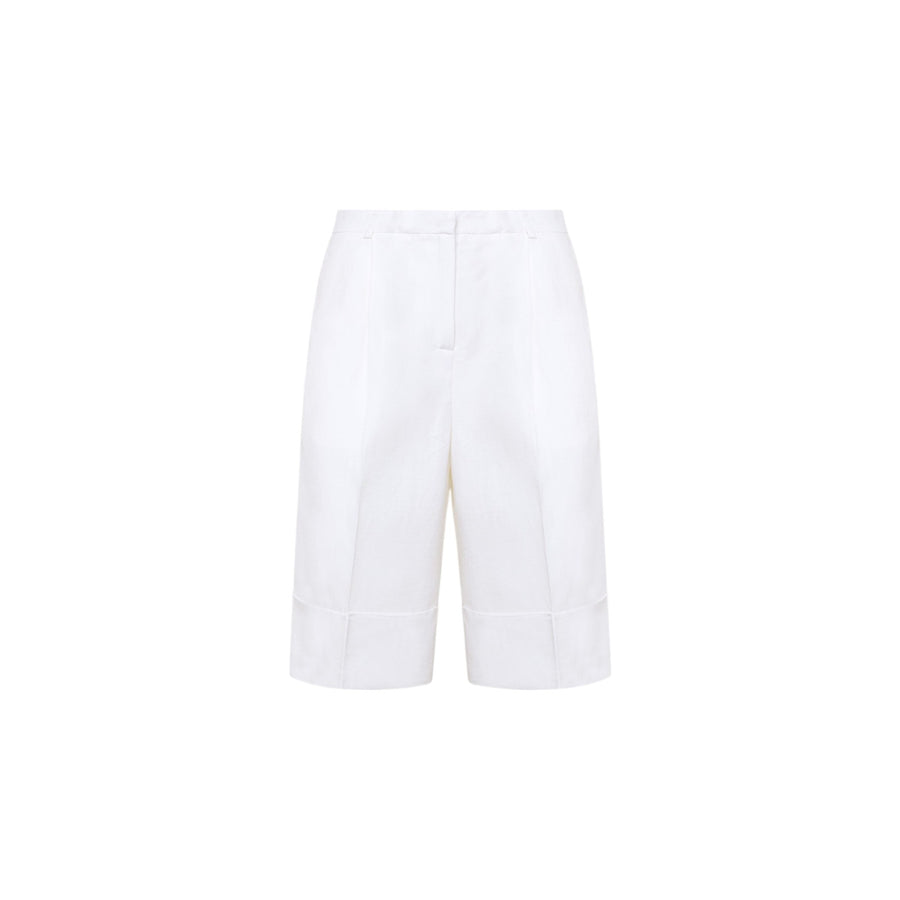 Bermuda donna in misto lino